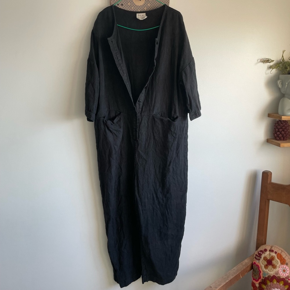 Beaton Linen Utility Jumpsuit